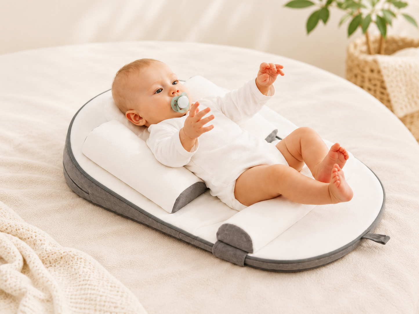CloudNest Anti-Reflux Pillow