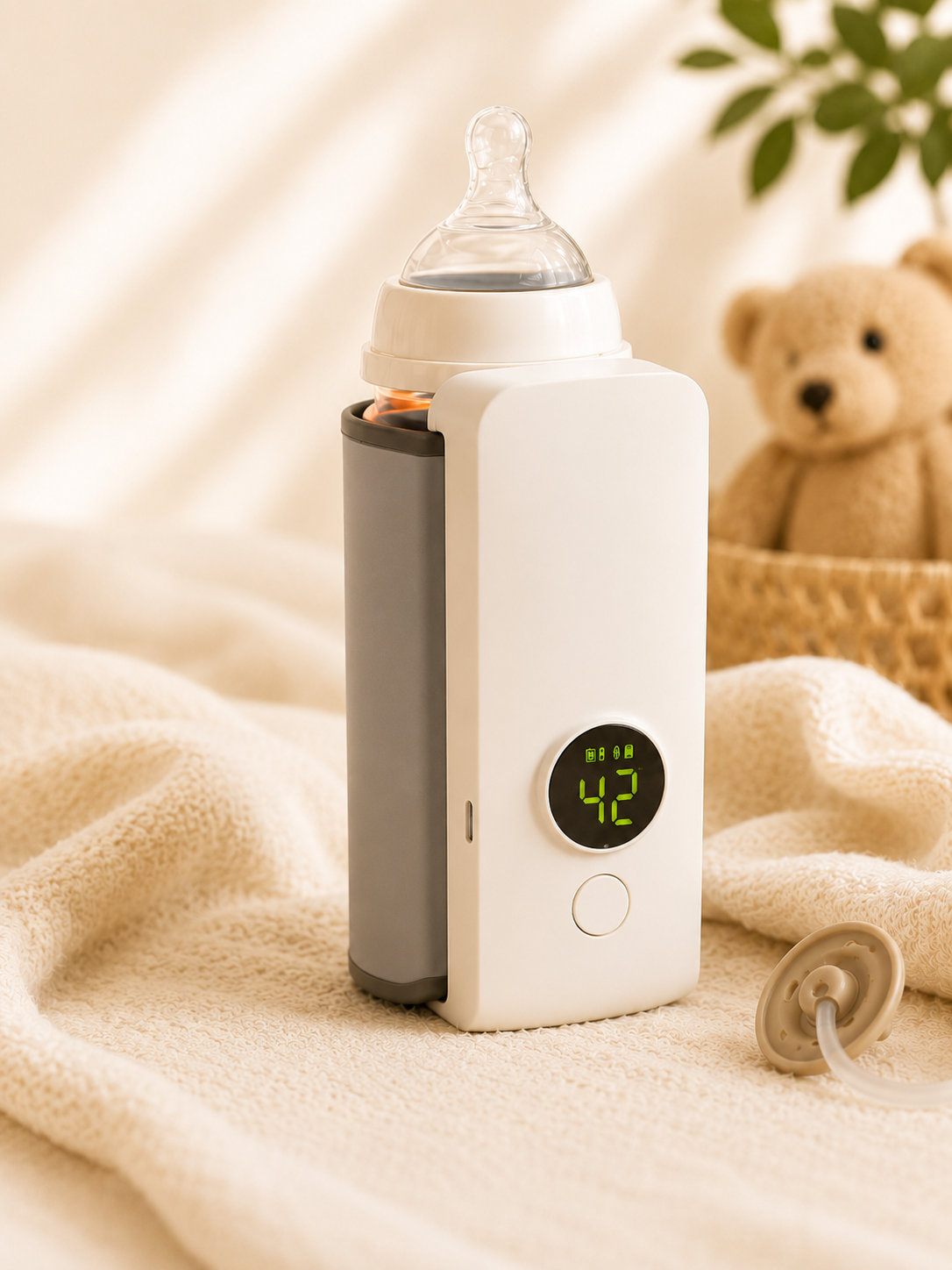Bambino Glow Portable Baby Bottle Warmer