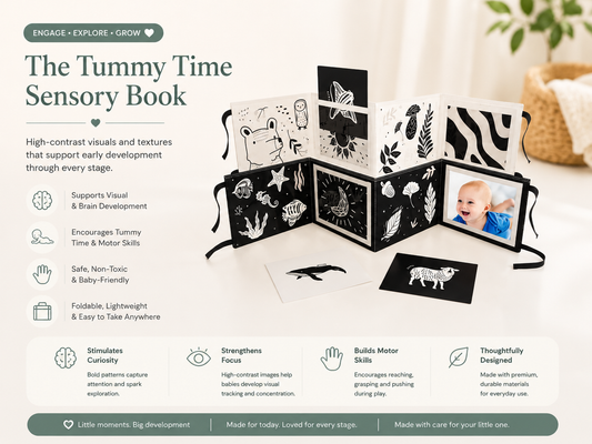 The Tummy Time Sensory Book